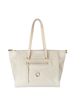 Louis Vuitton Empreinte LV Monogram Leather Lumineuse PM Tote Bag Neigo Creme